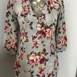 Floral tunic